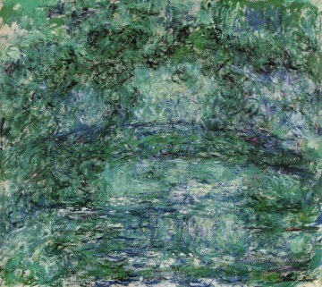 Le Pont VII Japonais Claude Monet Fleurs impressionnistes Peinture à l'huile